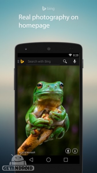 دانلود برنامه Microsoft Bing Search اندروید