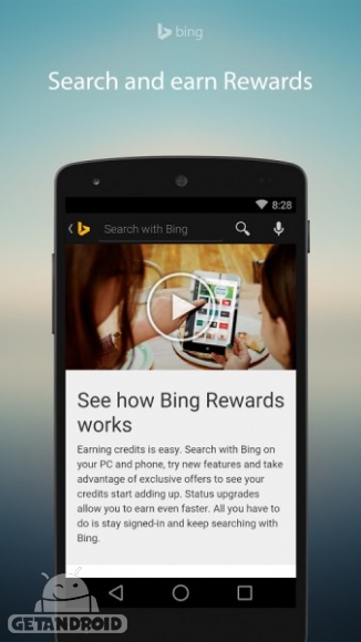 دانلود برنامه Microsoft Bing Search اندروید