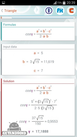 دانلود برنامه Geometry Solver Pro اندروید