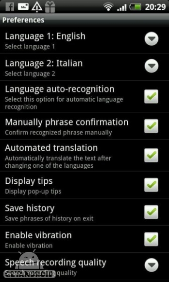 دانلود Translator Speak and Translate Pro 2.5.1.3 مترجم گفتار و سخنگوی همراه اندروید