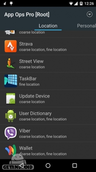 دانلود App Ops Pro [Root] 2.0.9 نرم افزار تغییر مجوز و دسترسی برنامه های اندروید