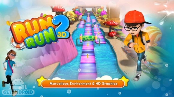 دانلود Run Run 3D 2 v2.0 بازی دوندگی سه بعدی اندروید