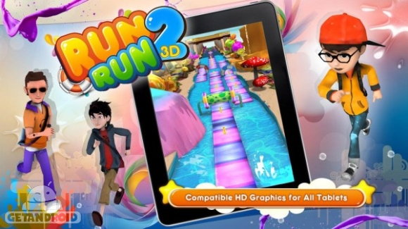 دانلود Run Run 3D 2 v2.0 بازی دوندگی سه بعدی اندروید