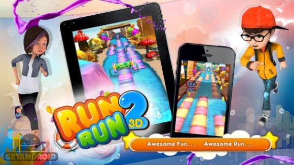 دانلود Run Run 3D 2 v2.0 بازی دوندگی سه بعدی اندروید