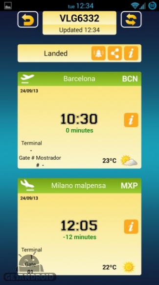 دانلود iFlights Pro 2.9.0 برنامه اطلاعات پرواز های جهان اندروید