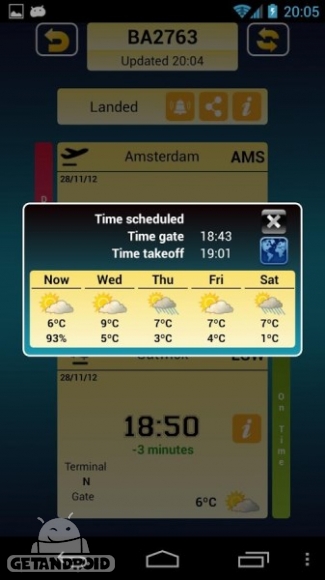 دانلود iFlights Pro 2.9.0 برنامه اطلاعات پرواز های جهان اندروید