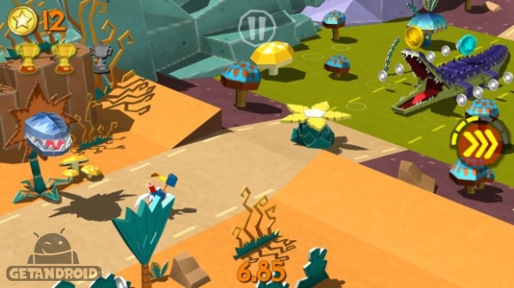 دانلود Cartoon Survivor 1.5 – بازی سه بعدی دوندگی برای اندروید