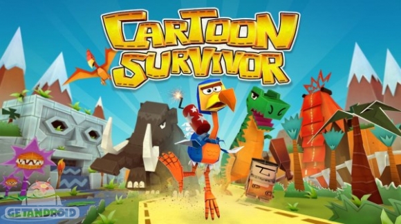 دانلود Cartoon Survivor 1.5 – بازی سه بعدی دوندگی برای اندروید