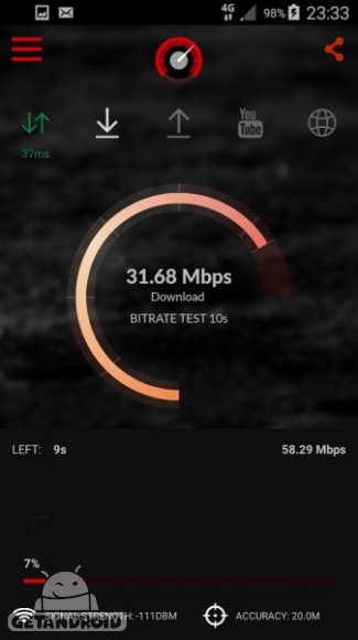 دانلود 4Gmark (Full & Speed Test) v3.3.1 برنامه تست سرعت اینترنت اندروید