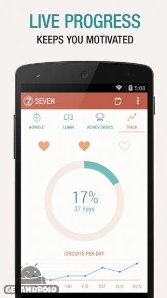 دانلود برنامه 7 Minute Workout Seven اندروید