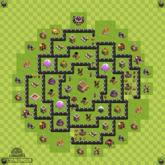 بهترین مپ ها و نقشه های تاون هال 8