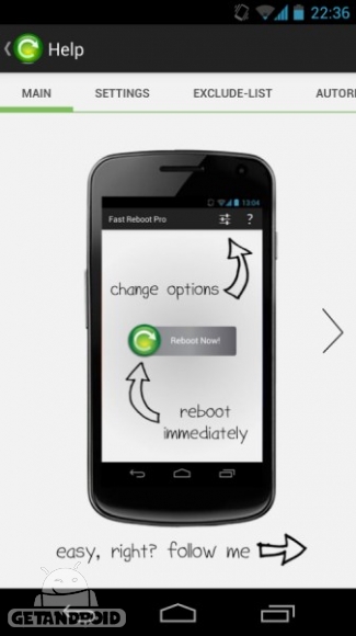دانلود Fast Reboot Pro 5.2 برنامه ریبوت سریع اندروید