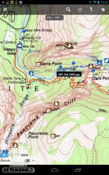 برنامه مسیریابی طبیعتگردی