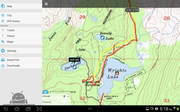 دانلود برنامه Gaia GPS اندروید