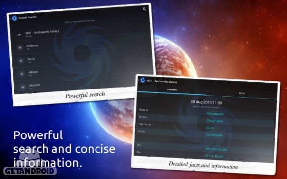 دانلود Vortex Planetarium – Astronomy 1.4.5 برنامه افلاک نما و نجوم اندروید