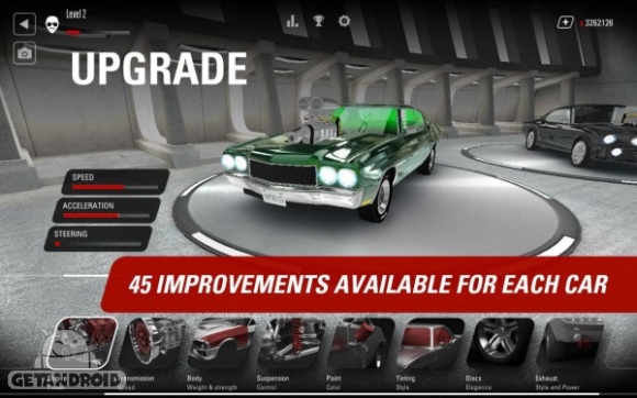 دانلود Muscle Run 1.2.6 – بازی مسابقات اتومبیل رانی اندروید