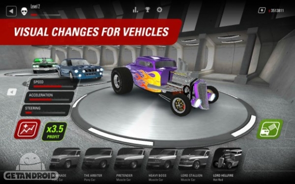 دانلود Muscle Run 1.2.6 – بازی مسابقات اتومبیل رانی اندروید