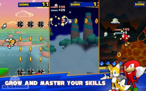 دانلود سونیک رانرز SONIC RUNNERS 2.0.3 – بازی سونیک دونده اندروید