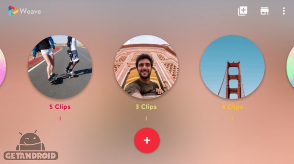 دانلود Weave Pro (Video + Camera) 1.3.9b برنامه ویرایش ویدئو برای اندروید