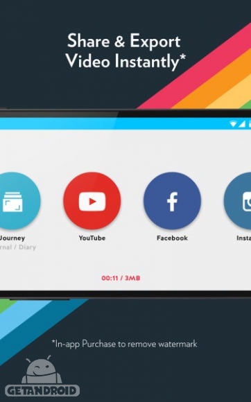 دانلود Weave Pro (Video + Camera) 1.3.9b برنامه ویرایش ویدئو برای اندروید