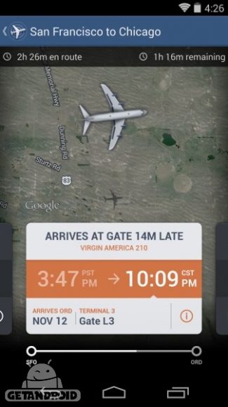 دانلود FlightTrack 5 v5.2.4 برنامه اطلاعات خطوط پرواز دنیا اندروید
