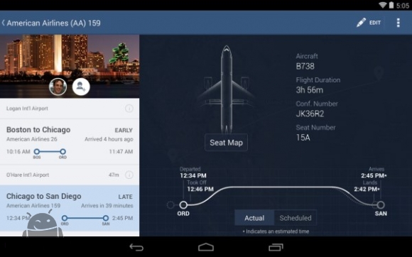 دانلود FlightTrack 5 v5.2.4 برنامه اطلاعات خطوط پرواز دنیا اندروید