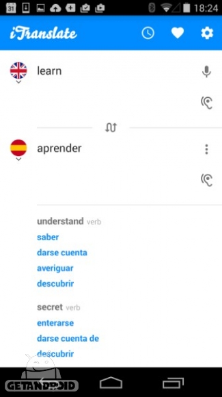 دانلود برنامه iTranslate اندروید