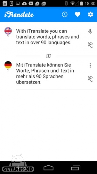 دانلود برنامه iTranslate اندروید