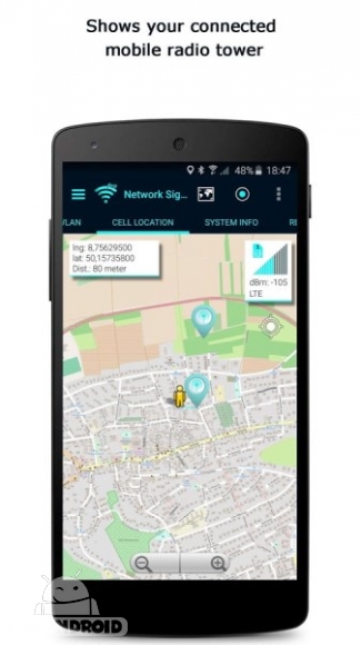 دانلود 3.62.01 نرم افزار نمایش اطلاعات سیگنال شبکه اندروید