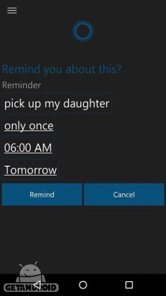 دانلود برنامه Cortana اندروید