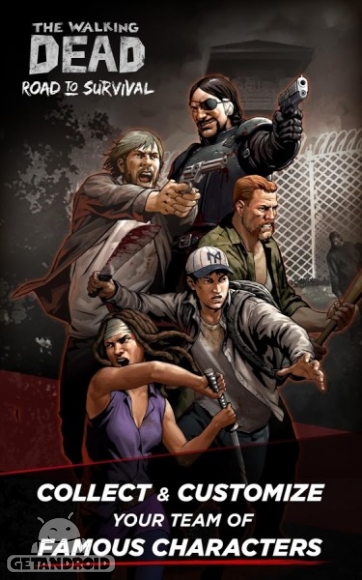 دانلود بازی The Walking Dead Road to Survival اندروید