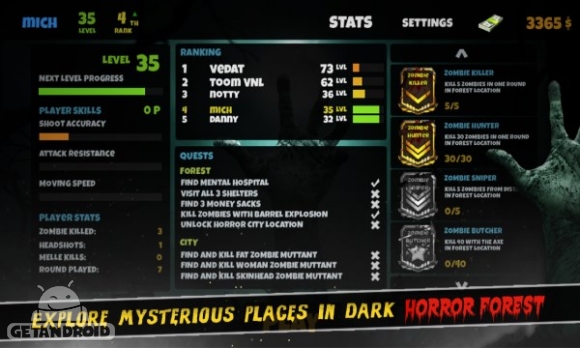 دانلود Dark Dead Horror Forest 2 v3.0 – بازی ترسناک کم حجم اندروید