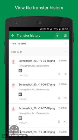 دانلود Web PC Suite – File Transfer 3.1.8 برنامه انتقال بیسیم فایل بین اندروید و کامپیوتر