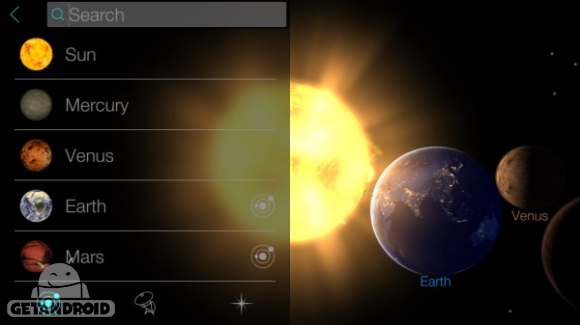 دانلود Solar Walk – Planets 1.1.0.40 Paid برنامه منظومه شمسی اندروید + دیتا