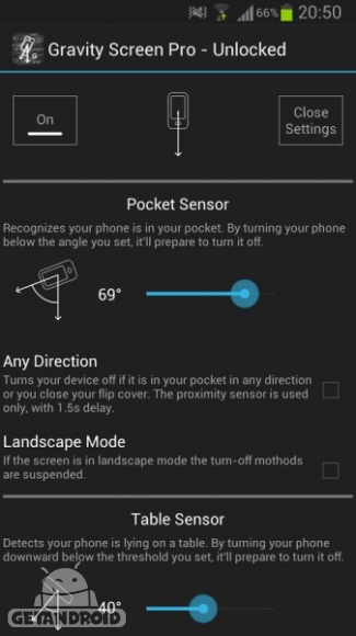 دانلود برنامه Gravity Screen اندروید