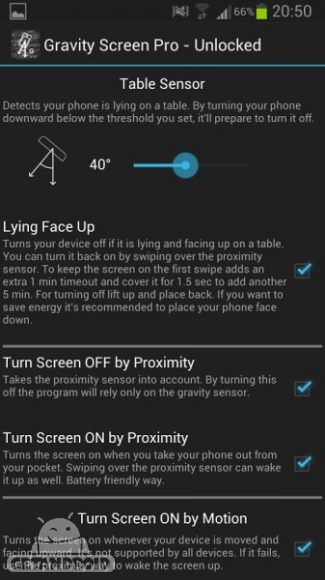 دانلود برنامه Gravity Screen اندروید