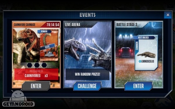 دانلود بازی Jurassic World The Game اندروید