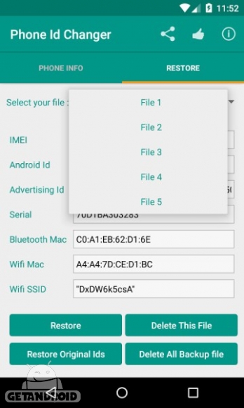 دانلود Xposed Phone Id Changer Pro 1.5.1 تغییر سریال گوشی اندروید