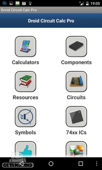 دانلود Droid Circuit Calc Pro 3.4 برنامه محاسبات مدارهای الکترونیکی اندروید