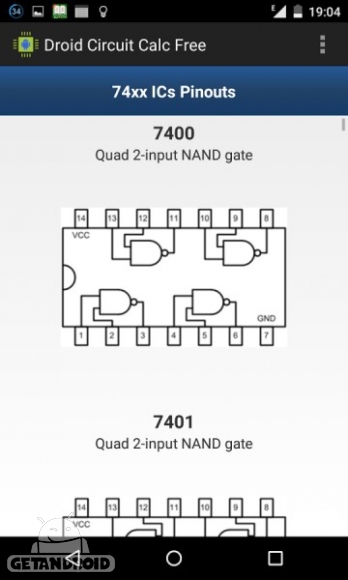 دانلود Droid Circuit Calc Pro 3.4 برنامه محاسبات مدارهای الکترونیکی اندروید