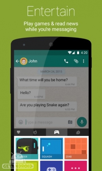 دانلود برنامه Ginger Keyboard Emoji Keyboard اندروید