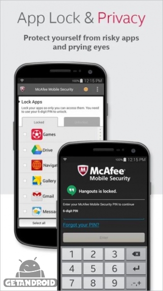 دانلود McAfee Security & Antivirus 4.5.0.843 آنتی ویروس مکافی برای موبایل اندروید