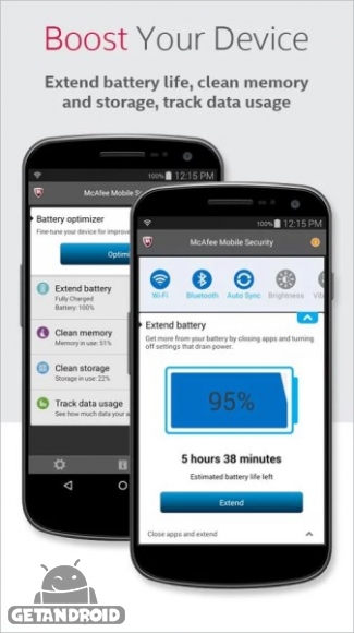 دانلود McAfee Security & Antivirus 4.5.0.843 آنتی ویروس مکافی برای موبایل اندروید