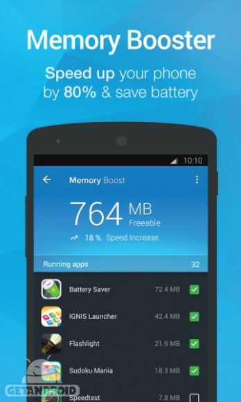 دانلود Cleaner – Master Booster Pro 2.4.3 نرم افزار افزایش سرعت گوشی اندروید