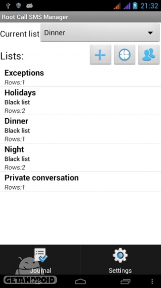 دانلود برنامه Root Call SMS Manager اندروید
