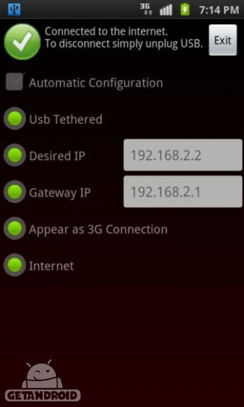 دانلود Reverse Tether build.2015.01.01.paid انتقال اینترنت کامپیوتر به موبایل اندوید