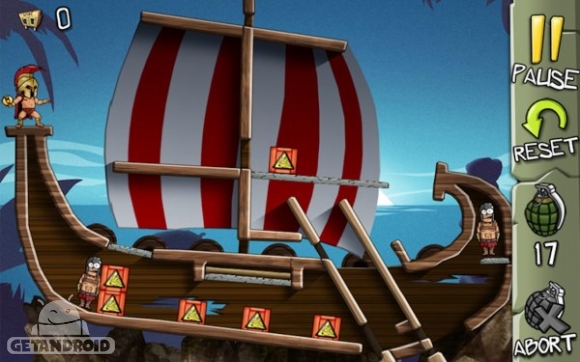 دانلود Fragger v1.1.4 بازی نارنجک انداز برای اندروید