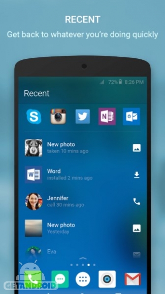 دانلود برنامه Microsoft Arrow Launcher اندروید