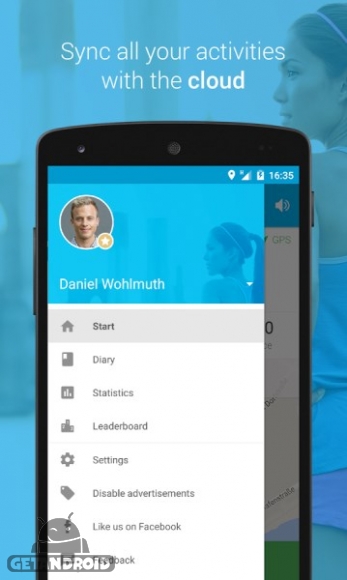 دانلود برنامه Run Walk GPS اندروید