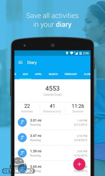 دانلود برنامه Run Walk GPS اندروید
